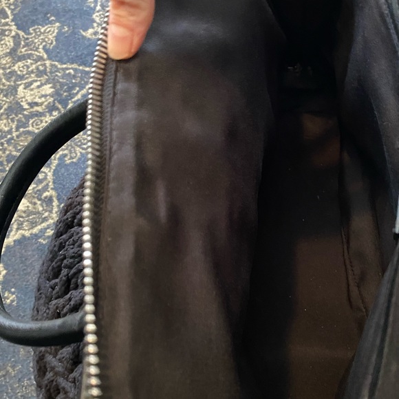 2X👜Host Pick👜Zara studded satchel/tote bag with lock and key charms. - Picture 10 of 16